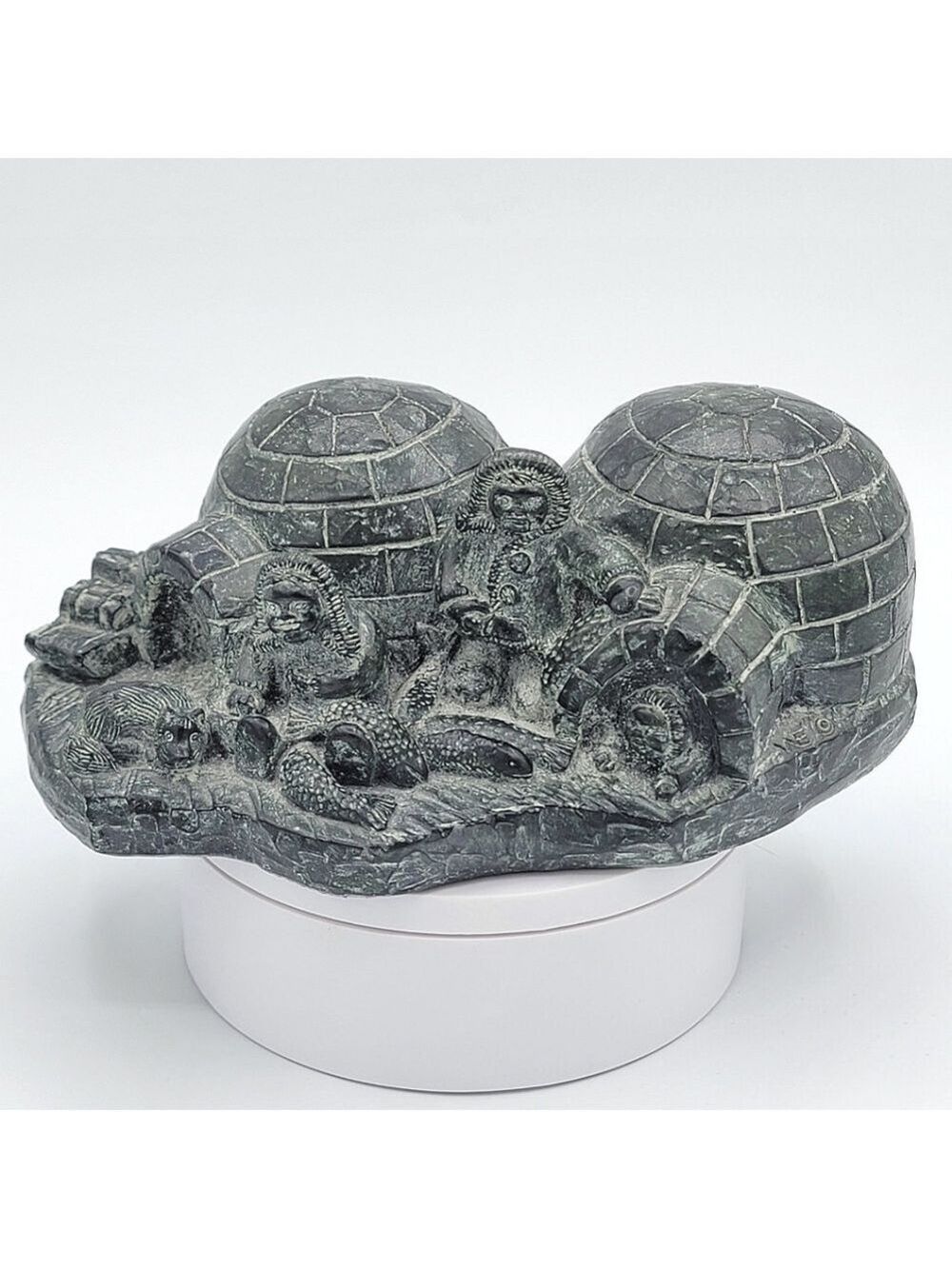 Vintage Wolf Original Inuit Life Igloo #1970